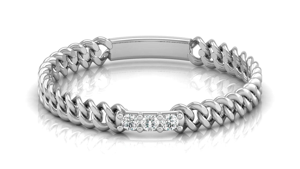 Twisted Rope Diamond Ring by Aupulent Jewellery 100% certified lab grown diamonds